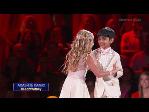 DWTS Jr Season 1 Ep. 1 - Akash & Kamri Foxtrot