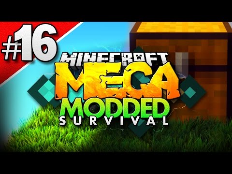Minecraft MEGA Modded Survival #16: Unlimited Storage Tutorial!
