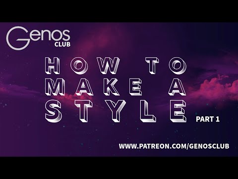 How to make a style using your Yamaha Genos Part 1
