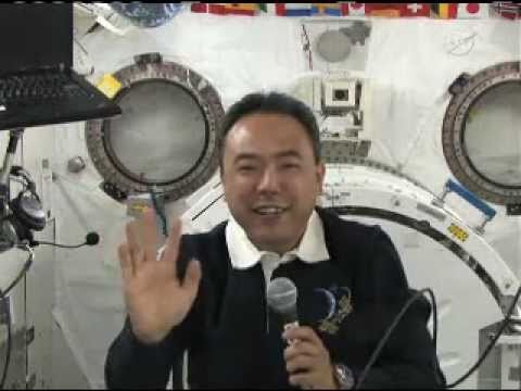 古川聡: Educational In-Flight Event for JAXA with Nagano, Japan