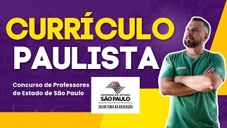 Currículo Paulista para concurso de Professores do Estado de São Paulo