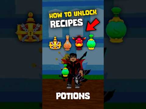 How to Unlock Potions Recipes in Bloxfruits