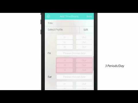Time Periods Timesheet Calculator Tutorial