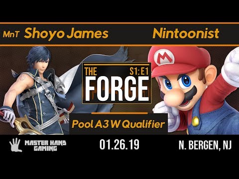 The Forge S1:E1 - MnT | Shoyo James (Chrom) vs Nintoonist (Mario) - Pool A3 W Qualifier