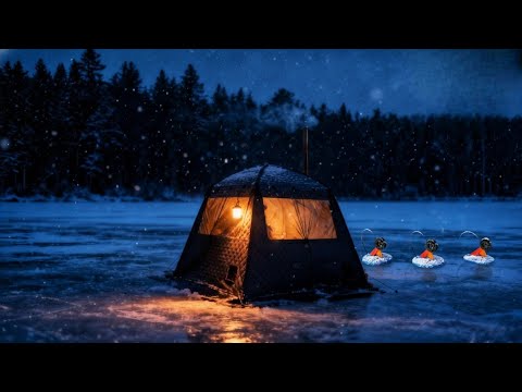 NOCKA NA LODZIE | BRAŁY JAK SZALONE ! Wędkarstwo podlodowe