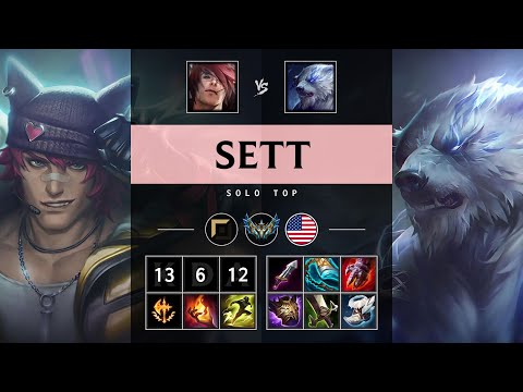Sett Top vs Volibear - NA Challenger Patch 25.17