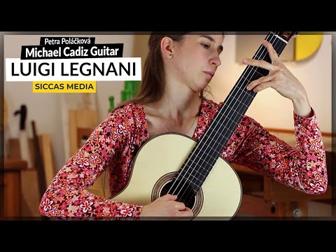 Petra Poláčková plays Caprice no. 1 by Luigi Legnani on a Michael Cadiz guitar | Siccas Media