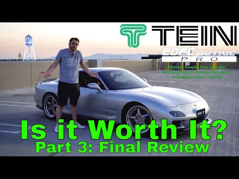 Mazda RX-7 Tein Coilover EDFC System - Is it worth it? Part 3