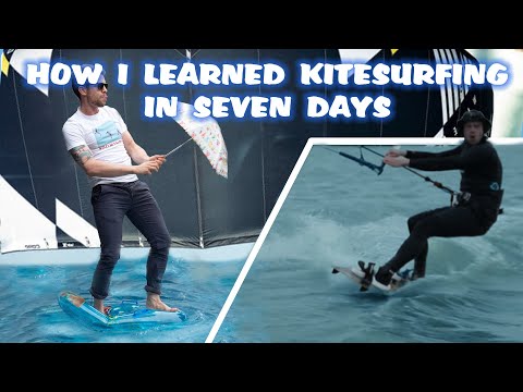 Learning How to KITESURF in 7 Days (+15 Tips a Beginner Should Know)