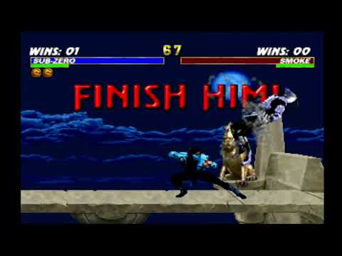 Klassic Sub-Zero Infinite Kombo in Mortal Kombat Trilogy (Re-Upload)