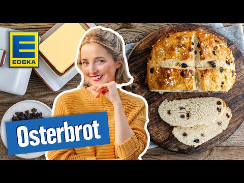 Osterbrot selber machen – Rezept süßes Brot mit Rosinen