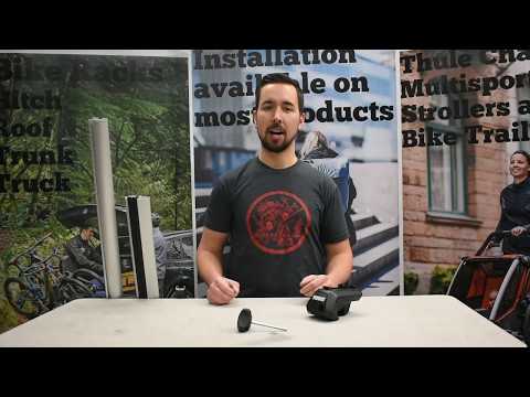 Thule Evo Raised Rail Foot Pack Demonstration by Racks For Cars