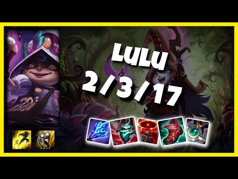 Lulu Support 11.4 Challenger Gameplay Replay - S11 (2/3/17) - NA
