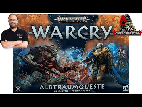 Unboxing & Review: Warhammer Warcry / Albtraumqueste / 2 Spieler / Spiel Set - lohnt sich das?