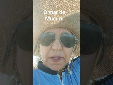 uma paisagem do mar de Mucuri-ba.