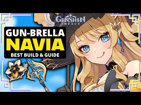 COMPLETE NAVIA GUIDE! Best Navia Build - Artifacts, Weapons & Teams | Genshin Impact