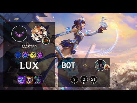 Lux Bot vs Caitlyn - EUW Master Patch 12.3