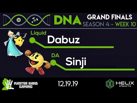 DNA S4:W10 - Liquid | Dabuz (Rosalina) Vs. DA | Sinji (Pacman) - Grand Finals