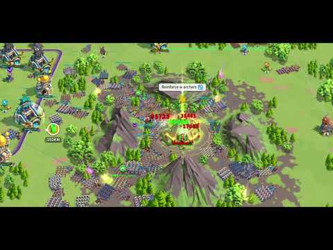 Captura do hieron de ferro pela POV - kvk segunda temporada reino 1022 - Rise of Kingdoms