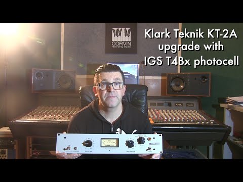 Klark Teknik KT-2A upgrade with IGS T4Bx Photocell