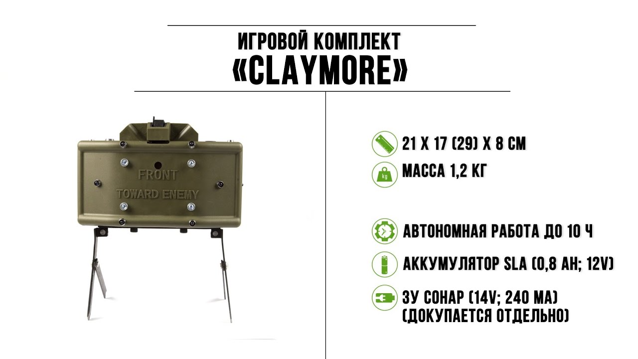 Игровой комплект «Claymore»