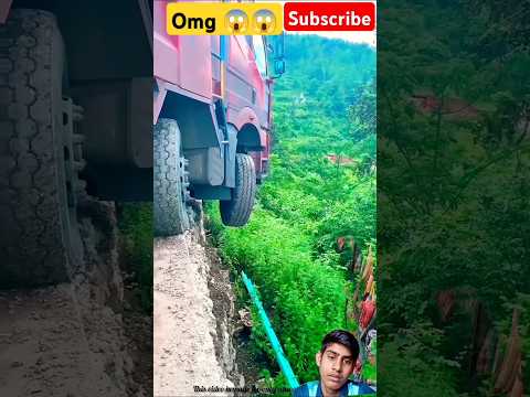 ye trk dreiwer to pagl he #trk to khai me gir gya#viral