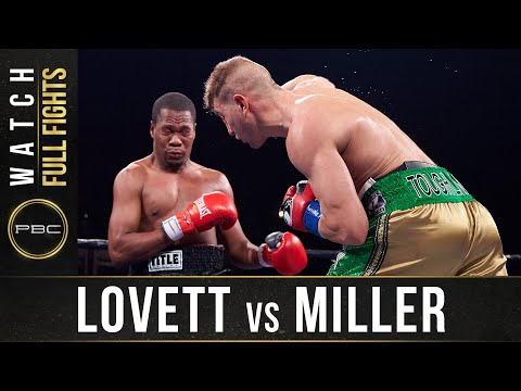 Lovett vs Miller FULL FIGHT: November 28, 2015 - PBC on NBC