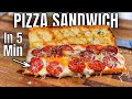 Pizza Sandwich In 5 Min At Home