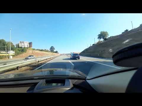 Cruzando la frontera entre España y Portugal en coche, Autopista A55 (E1) Vigo - Oporto.