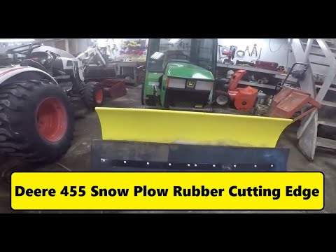 John Deere 54" Snow Blade Rubber Cutting Edge