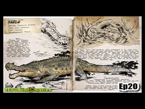 ARK  Survival Evolved Ep20 Domestiquei  Sarco (Crocodilo)