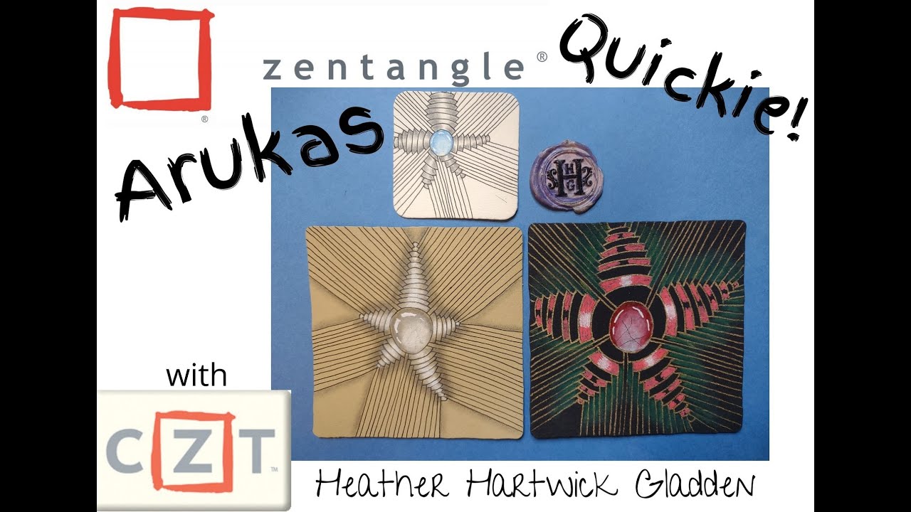 Zentangle® Quickie: Arukas