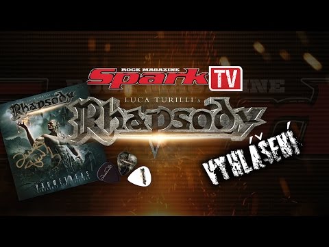 SPARK TV: SOUTĚŽ - vyhlášení o podepsané CD RHAPSODY "Prometheus" a 3x RHAPSODY trsátko