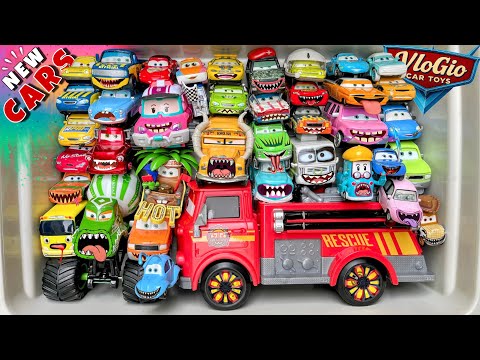 Disney Pixar Cars Unboxing Review | Lightning McQueen, Tow Mater, Doc Hudson, Sally Carrera, Cruz