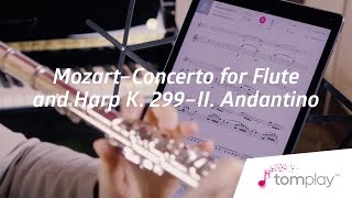 Download lagu Mozart Concerto for Flute and Harp K 299 II Andant... mp3
