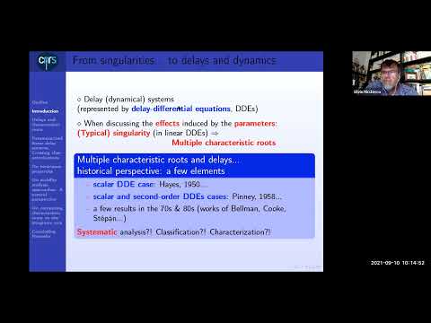 Time Delay Systems Webinar - Silviu Niculescu - 2021 September 10