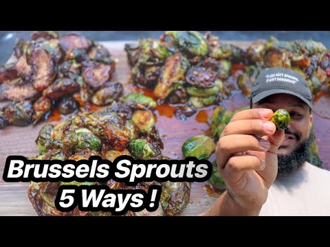 Brussels Sprouts FIVE Ways | Recipe | Chef Alden B