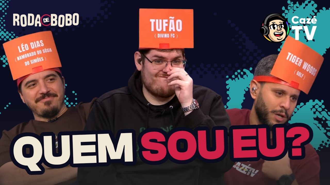 QUEM SOU EU? CASIMIRO E LUISINHO NUMA DISPUTA ACIRRADÍSSIMA DE INCOMPETÊNCIA | DESAFIO RODA DE BOBO