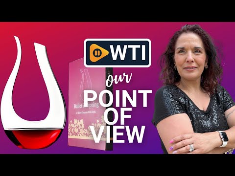 DH Swan Wine Decanter - WTI product video review