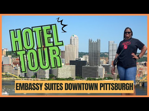 Hotel & Room Tour 2022: Embassy Suites Downtown Pittsburgh
