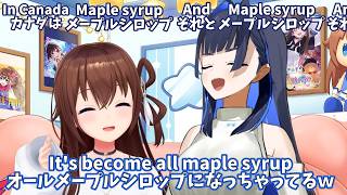Sora and Kronii LOVE food!【Hololive】