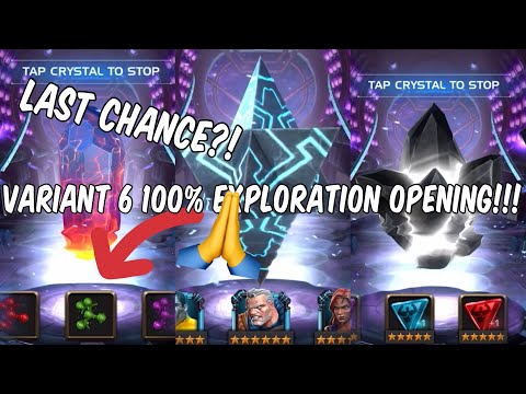Last Chance To Become ThroneBreaker?! Variant 6 100% Rewards Opening! - Marvel Contest Of Champions