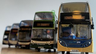 Selection of Stagecoach Buses (Old and Modern)