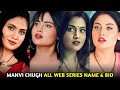 Manvi Chugh All Web Series Name List I Manvi Chugh New Update I Manvi Chugh Biography