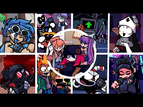 " FNF Deep Poems But Every Turn A Different Character Sing It| Friday Night Funkin | Kev17GT