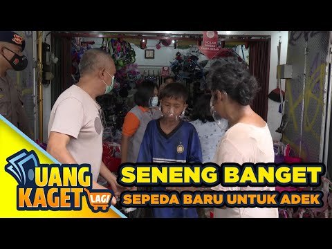 SENENG BANGET SEPEDA BARU UNTUK ADEK - UANG KAGET LAGI