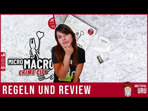 MicroMacro Crime city - Regeln + Review