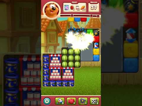 TOON BLAST 2556 crown 2 STARS