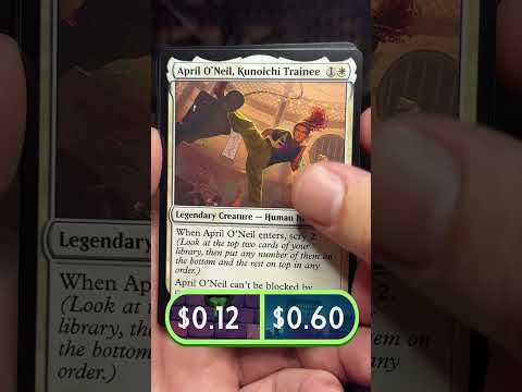 Ham-Man Reviews - Teenage Mutant Ninja Turtles - Magic the Gathering  Pack Opening - Part 8 #mtg