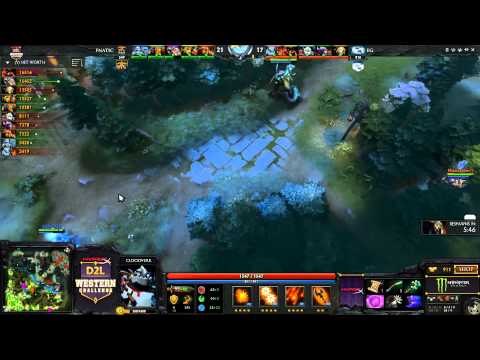 HyperX D2L Western Challenge Playoffs - Evil Geniuses vs Fnatic (Game 2)